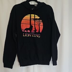 Disney Black and Orange Lion King Hoodie